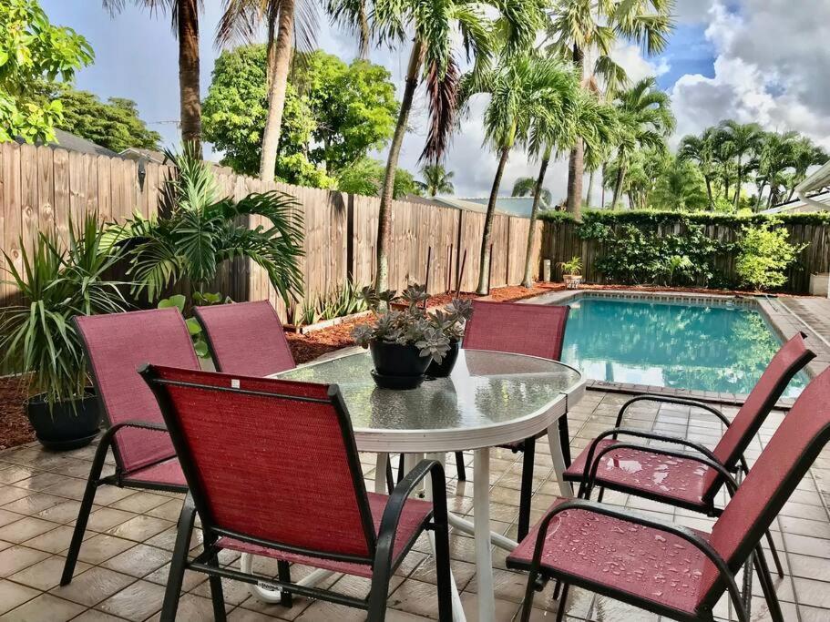 הוילה Pool House In Tropical מיאמי מראה חיצוני תמונה